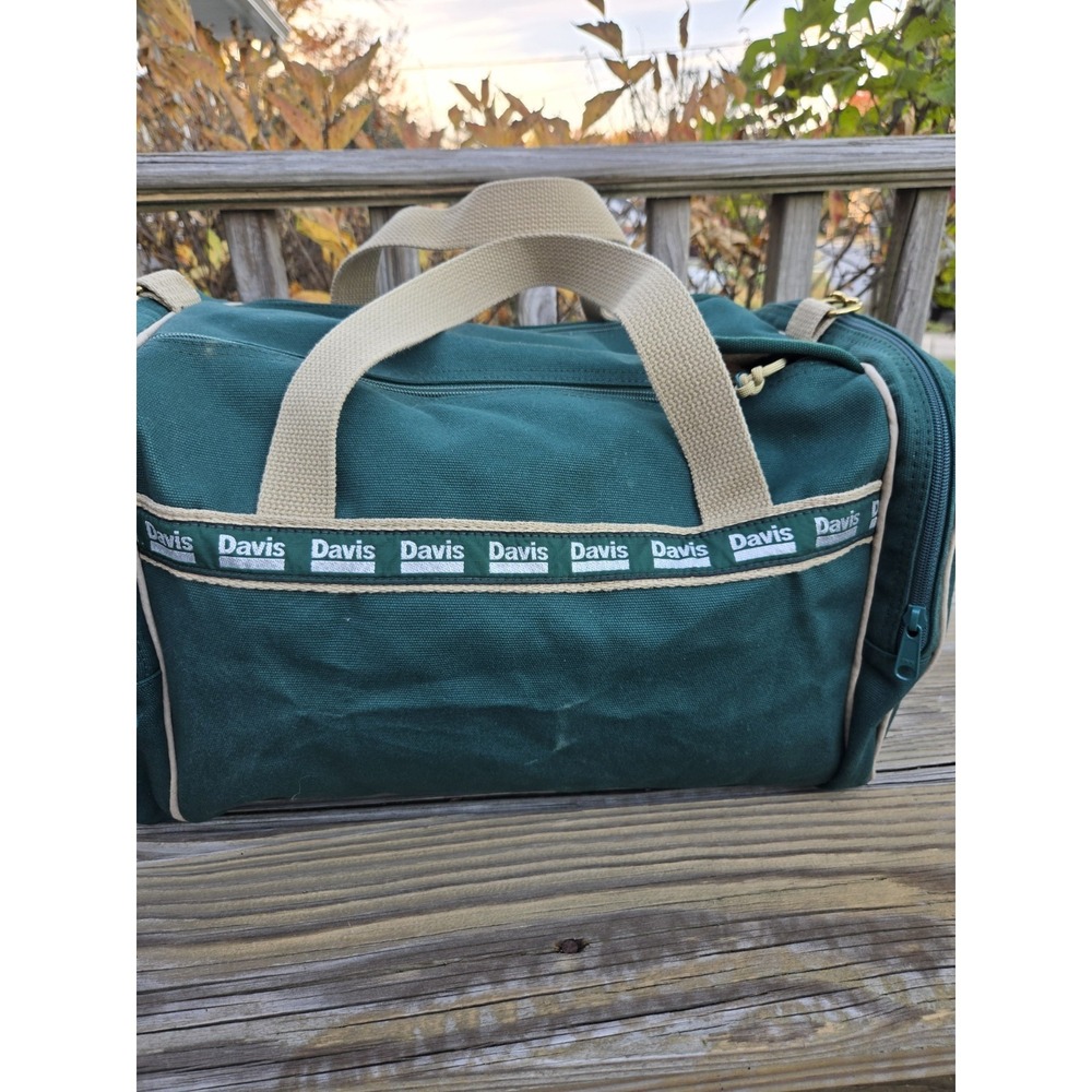 SCARBOROUGH TWEED WALL STREET BANKER BAG DUFFEL BAG‎ DAVIS USA